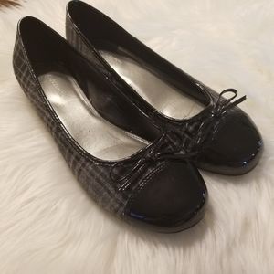Croft & Barrow Sz 9.5 Plaid Flannel Flats